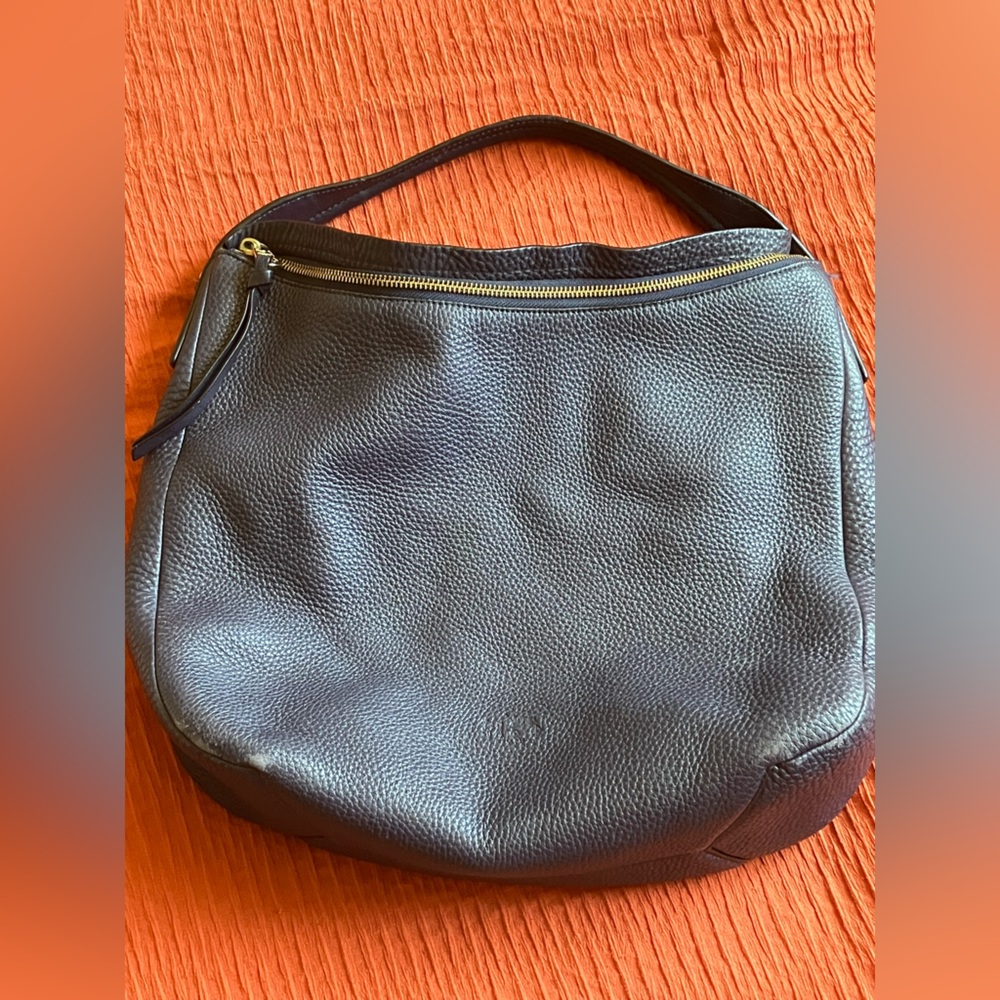 Coach vintage Leather hobo bag Navy